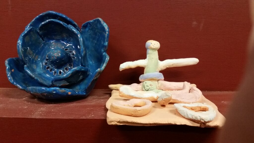 Modelage, Michèle Minière, Association Artenciel, Saint-Etienne-Chigny